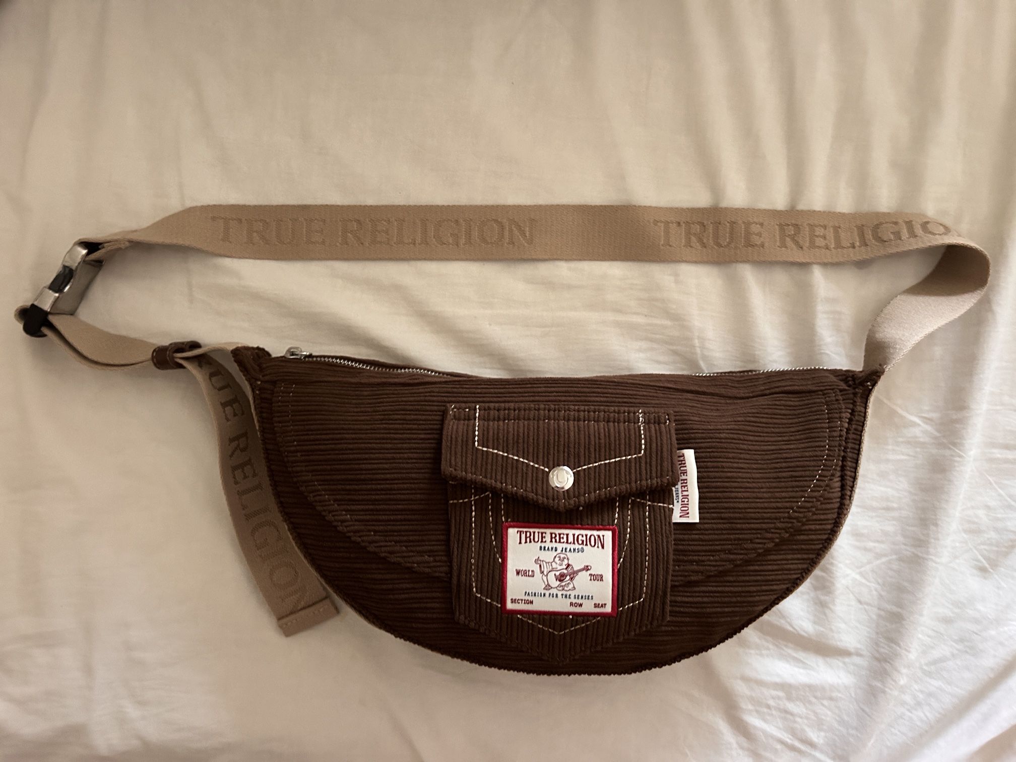 True Religion Women's Corduroy Bag/Purse