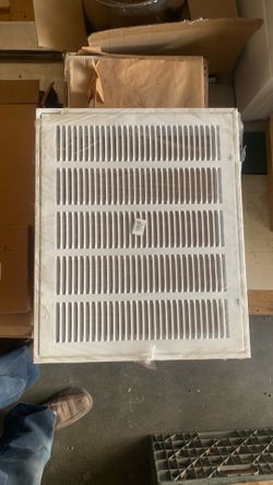 HVAC 20x16 filtered return grill