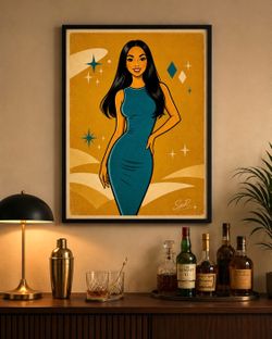 Bewitched -Gold SPR MCM Pacific Modernism