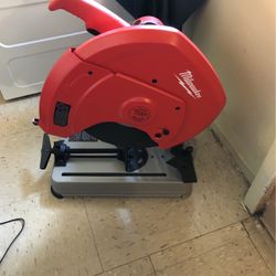 14in Milwaukee Cut Off Saw Never Used!