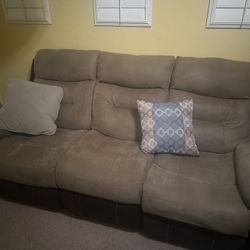 Reclining Sofa And Loveseat