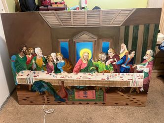 Original Last Supper Painting on canvas