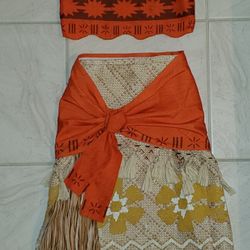 Disney Moana Costume, size 7/8