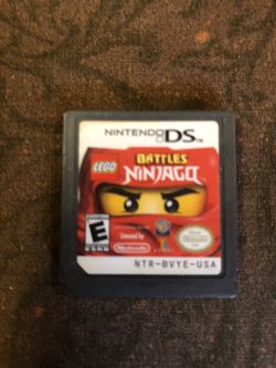 Nintendo DS Lego battles Ninjago