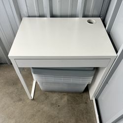 IKEA Desk + Chair 