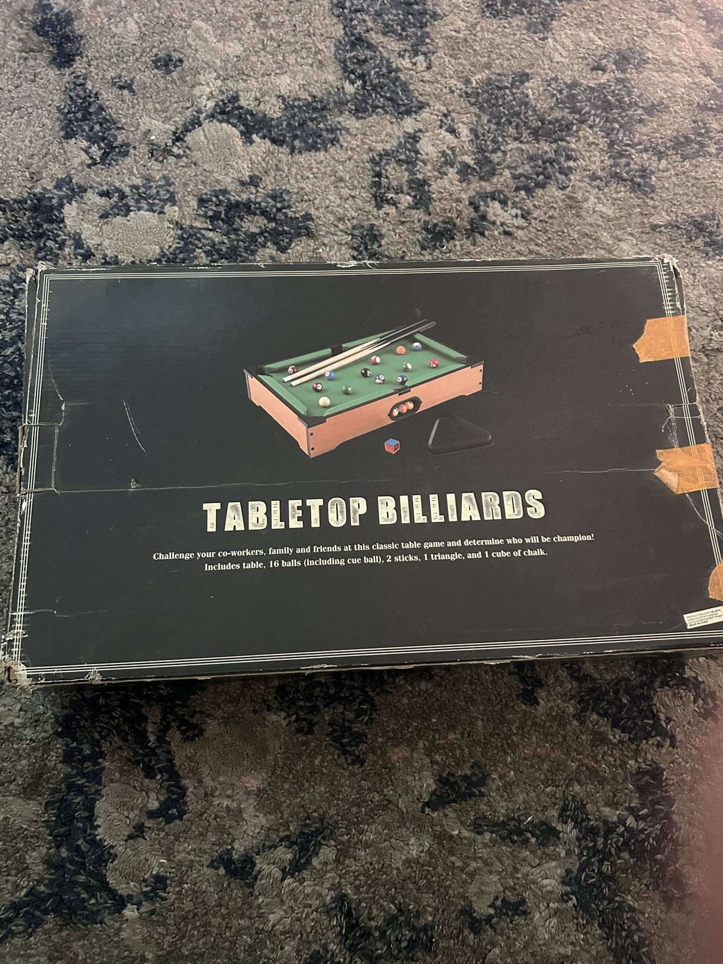 Mini Pool Board Game