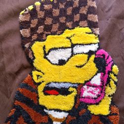 Louis Vuitton Bart Simpson Rug