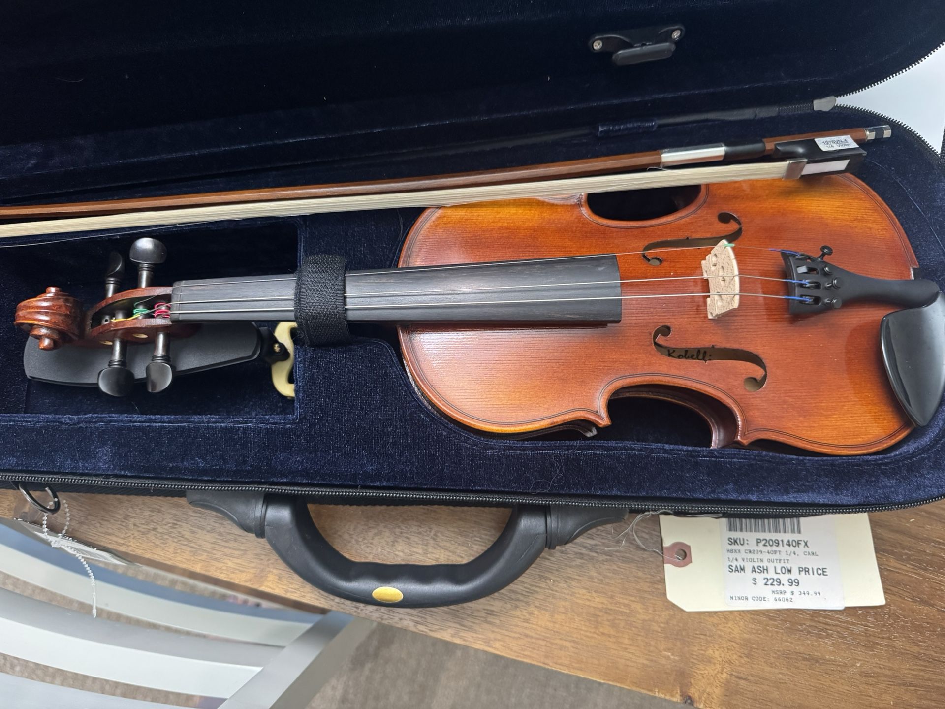 🎻 1/4 Size Violin Outfit – Great Starter Instrument!