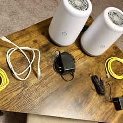 2x CenturyLink C4000XG WiFi 6 Routers – Great Condition w/ Cables