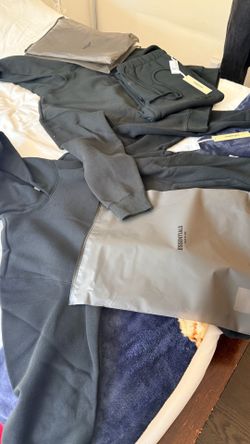 essentials hoodie and pants