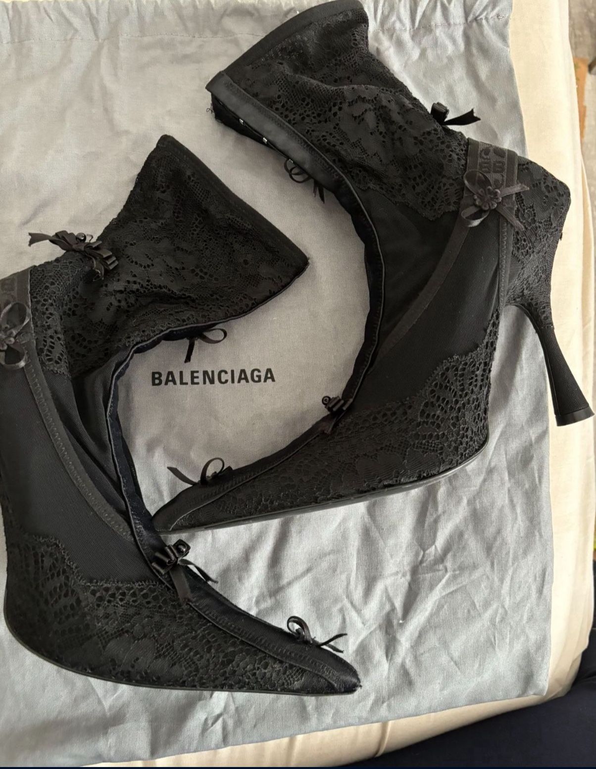 Auténtic Balenciaga Boot Size 7