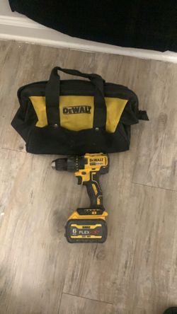 Drill driver with 6AH 20v/60vmax battery FLEXVOLT