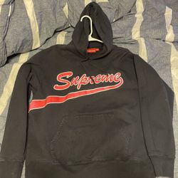 Navy Blue Supreme Hoodie