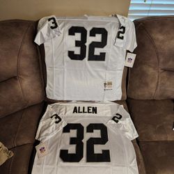 Raiders Marcus Allen Throwback Jersey's 