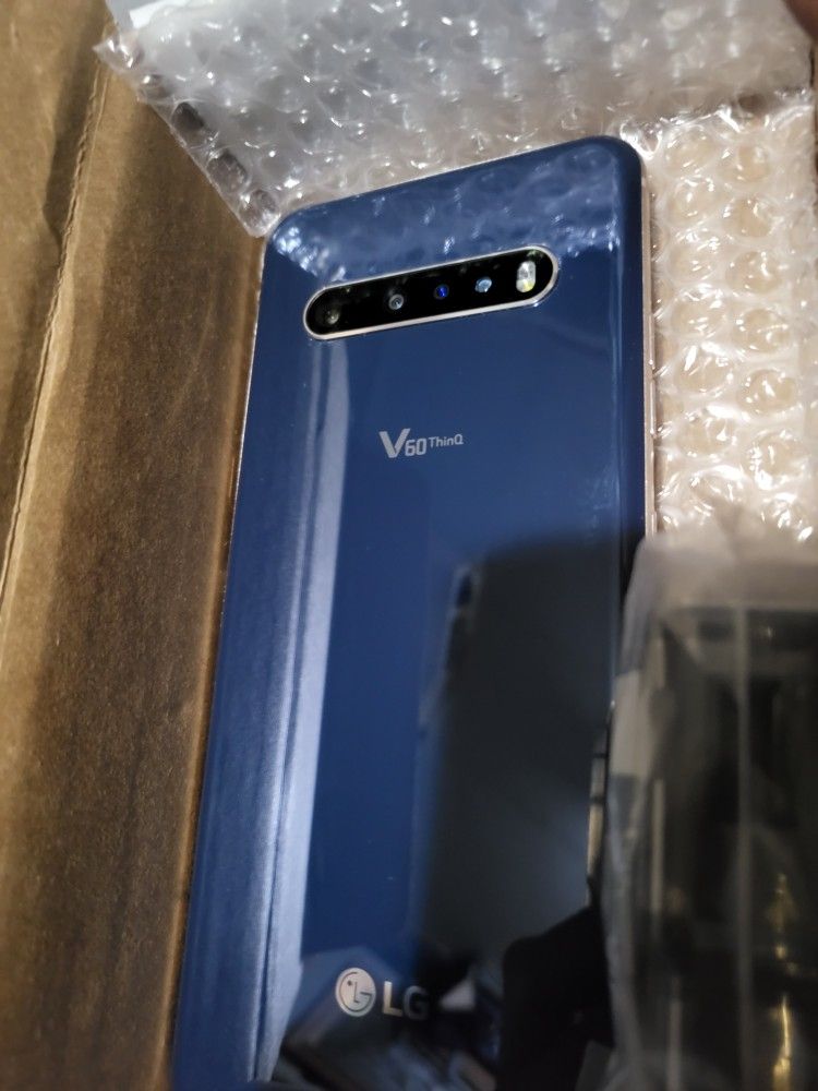 LG V60 thin  Q 5G- New Refurbished  Unlocked In Box 