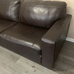 Leather Couch 