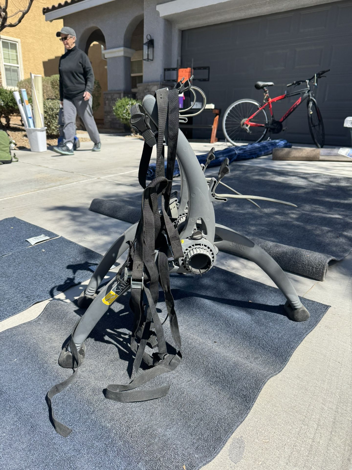 Used Saris Bike Rack For Two Bicycles