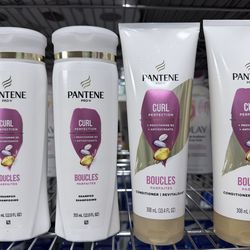 PANTENE PRO-V CURL PERFECTION SHAMPOO & CONDITIONER