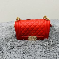 Hot Red Crossbody Bag