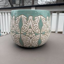 Glazed Clay Pot 