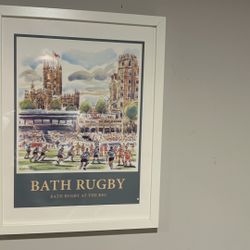 Bath Rugby” Framed Artwork — Make Me an Offer