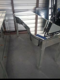 Mirror desk new