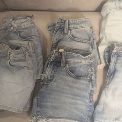 Girls L and XL shorts and skirts