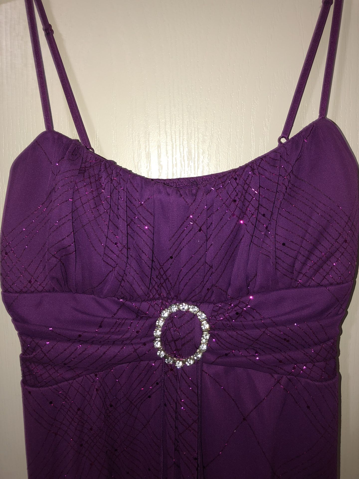 PURPLE DRESS