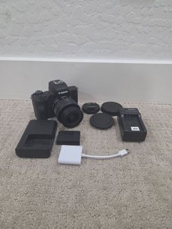 FULL Canon EOS M50 Camera Kit!