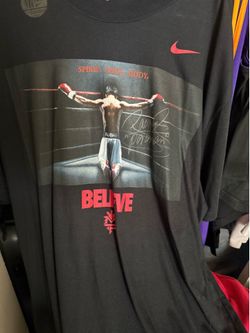 Signed manny pacquiao shirt