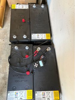 4D heavy duty batteries