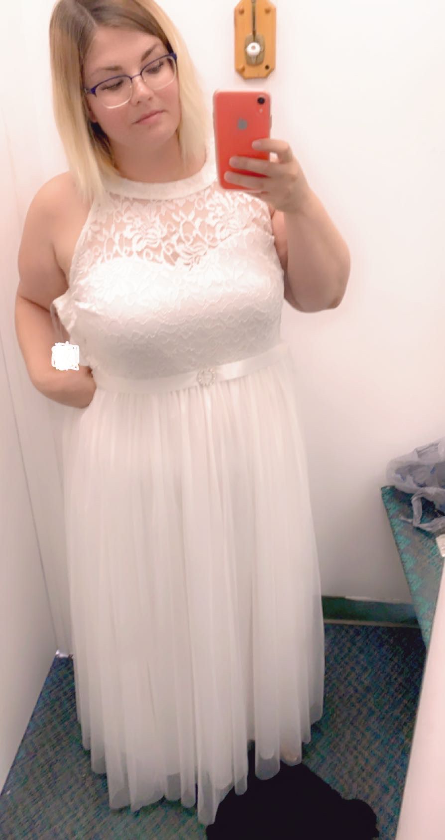 Wedding dress size 18/ 2X