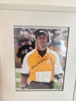 Pittsburgh Steelers Signed Dick LeBeau Picture Framed