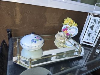 Mirror Jewelry  Joyero Mom Flowers Base