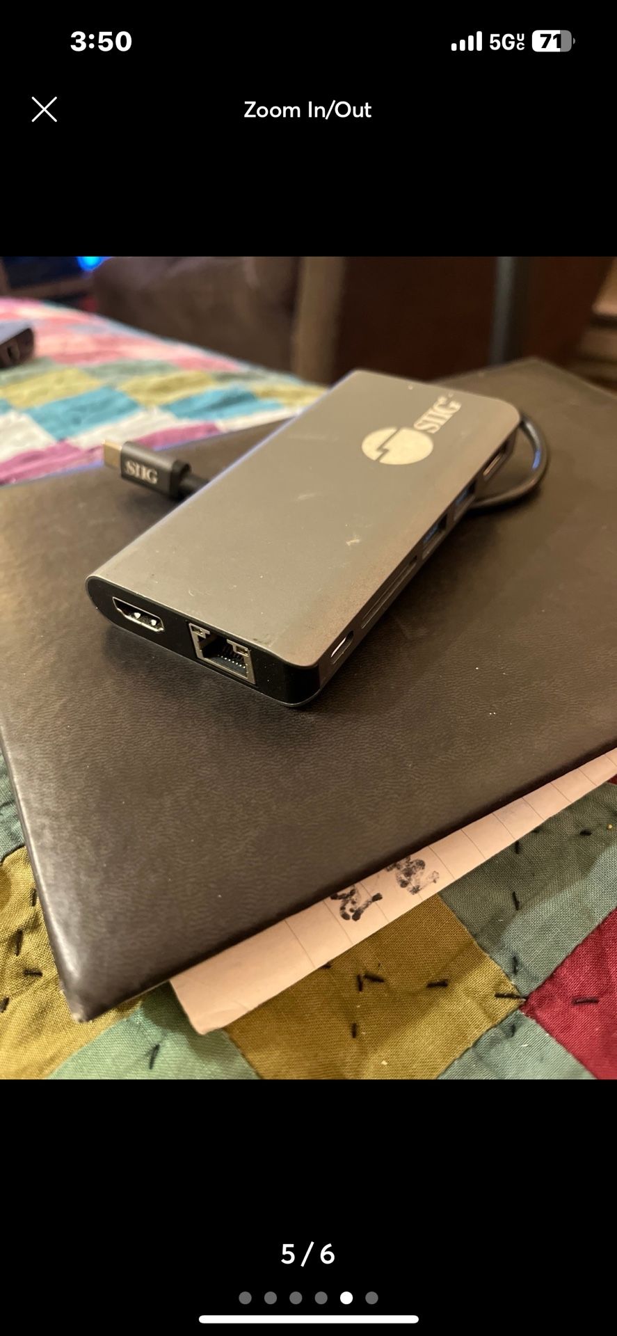 SIIG USB-C Hub / docking Station Adapter