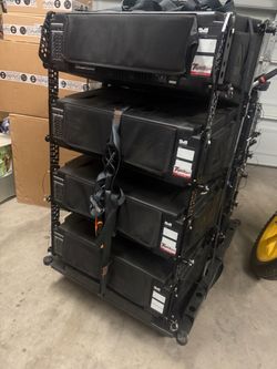 Line array speakers