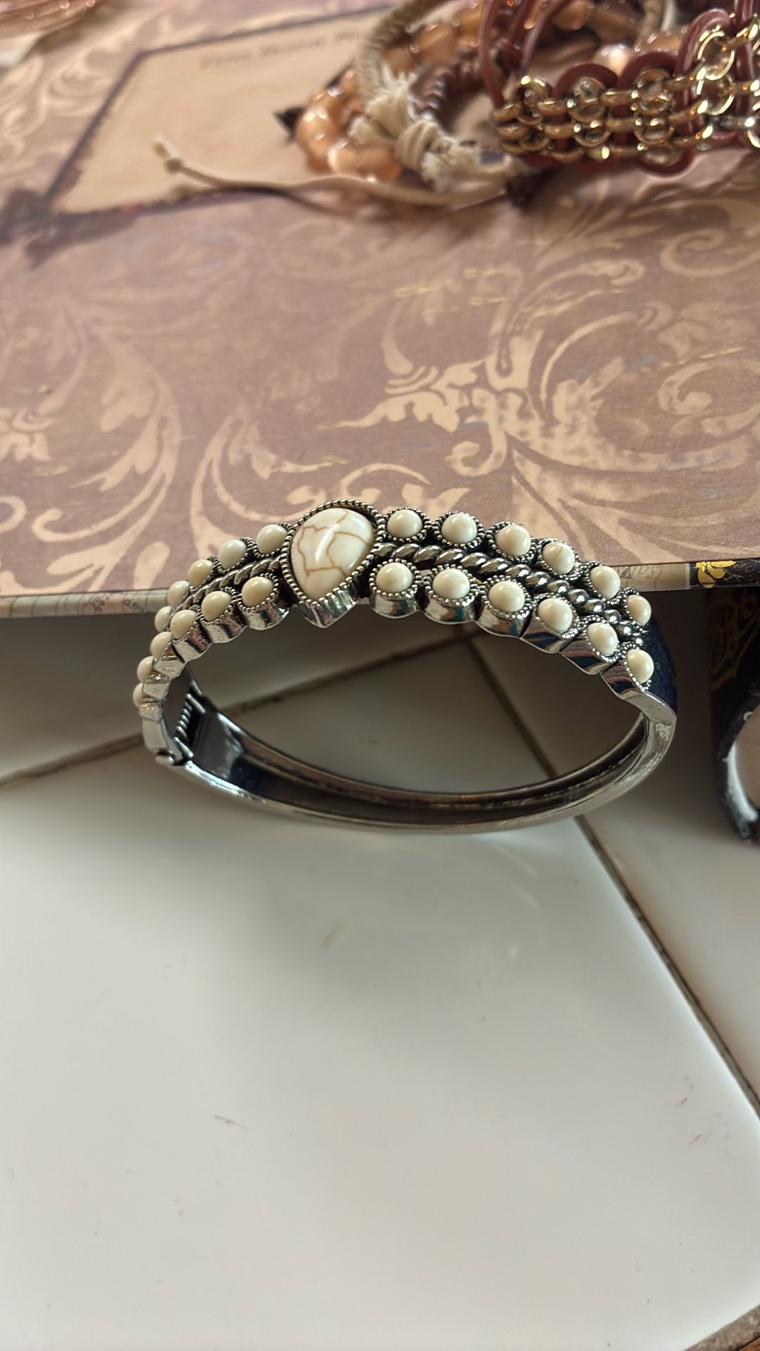 Ivory Hinge Bracelet