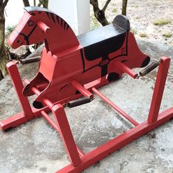 Wooden  rocking horses