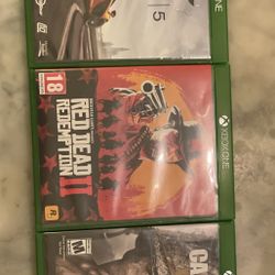 Call Of Duty World War III, Forza 5 Mortosport, Red Dead Redemption II