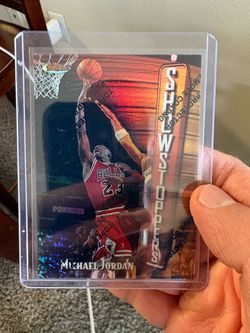 1997-98 Topps Finest Michael Jordan Refractor Bronze #271
