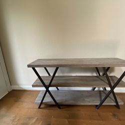 Rustic Sofa Table - $75