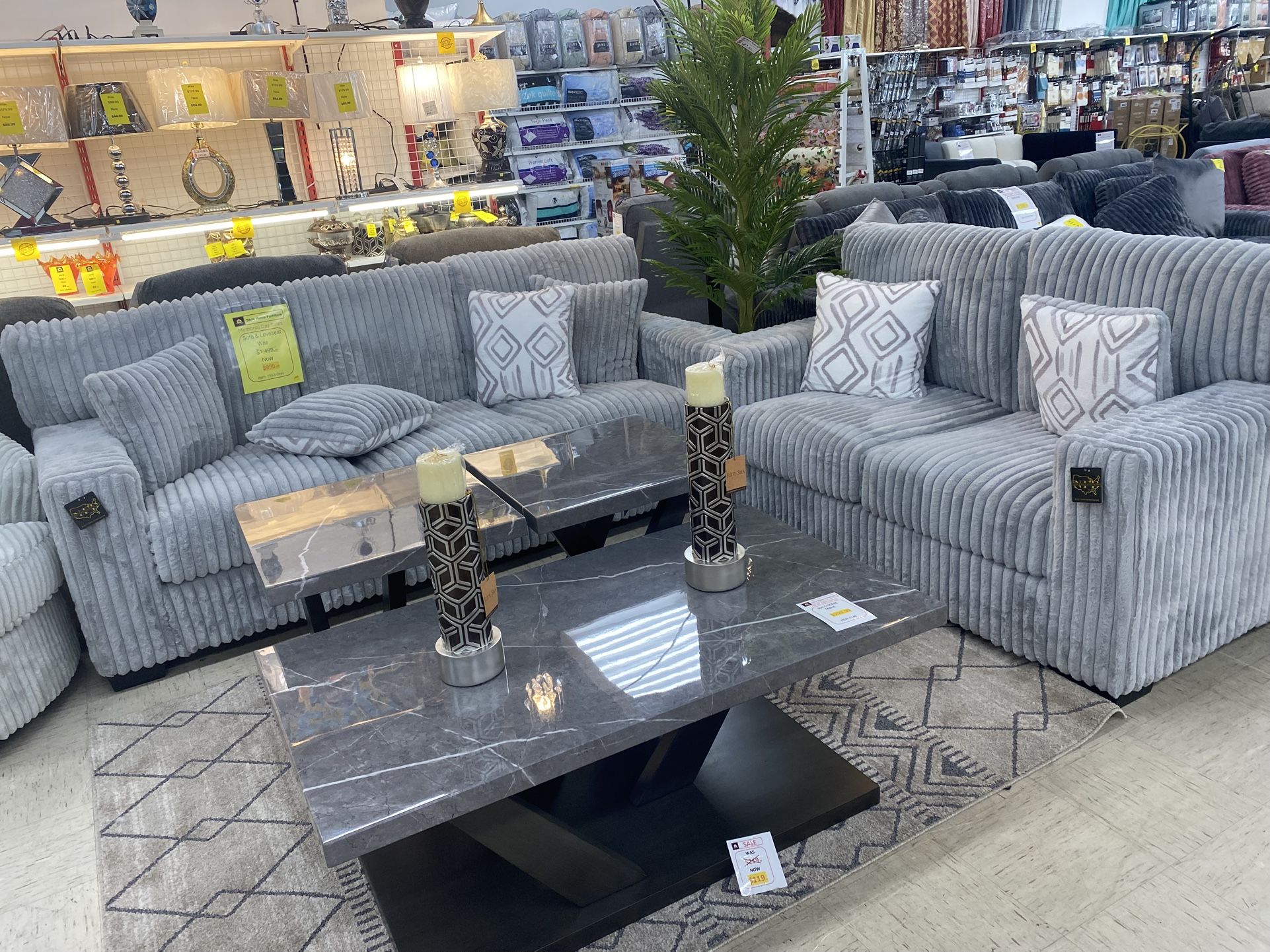 Sofa and Love Seat $999.99
