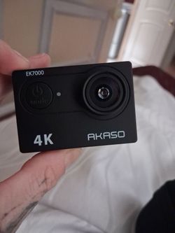Go pro camera with accessories