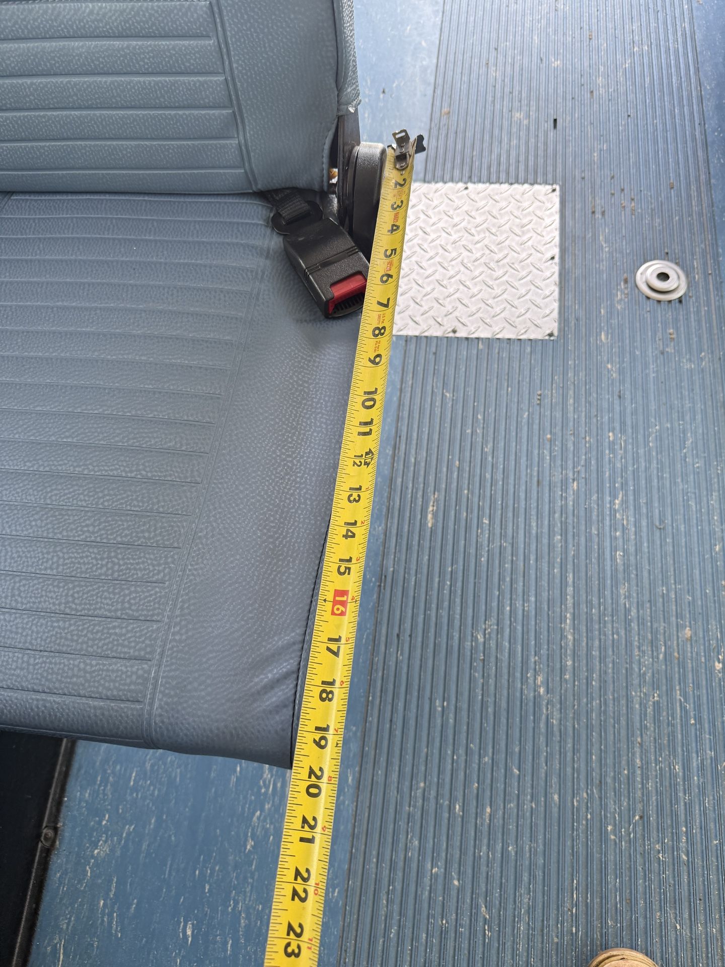 Freedman Flip and Fold Away Seat RV Bus Van Trailer Folding double seat