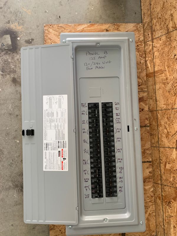 Murray electrical panel with 38 breakers for Sale in Tujunga, CA OfferUp