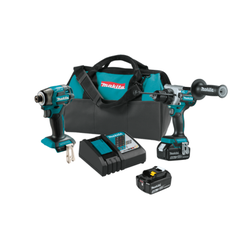 MAKITA XT297T 18V LXT Lithium‑Ion Brushless Cordless 2-Pc. Combo Kit (5.0Ah)