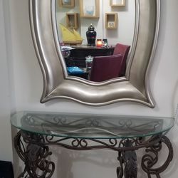 Console table  With Mirror  Or Separate 