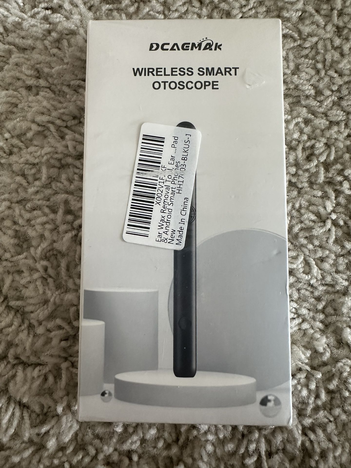 Ear Camera, Ear Wax Camera, Ear Wax Remover Camera, WiFi Otoscope Ear Wax Removal Kit, Waterproof Ear Camera with 3.9MM 1080P HD Visual Lens 6