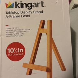 Kingart Tabletop Display Stand A-Frame Easel