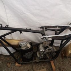 1998 Harley Davidson Titled FXR soft tail frame